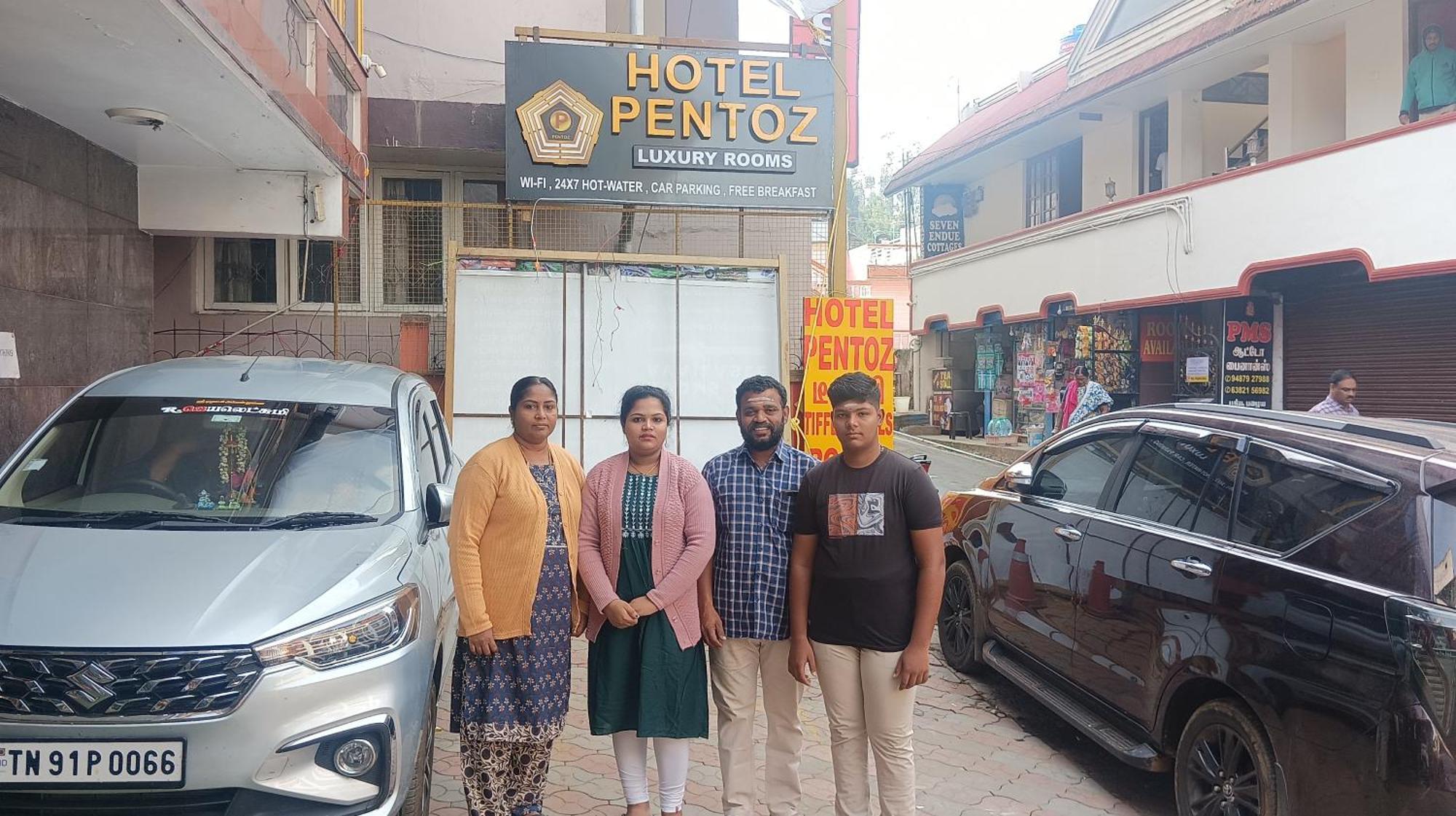 Hp Hotel - Hotel Pentoz Ooty Dış mekan fotoğraf