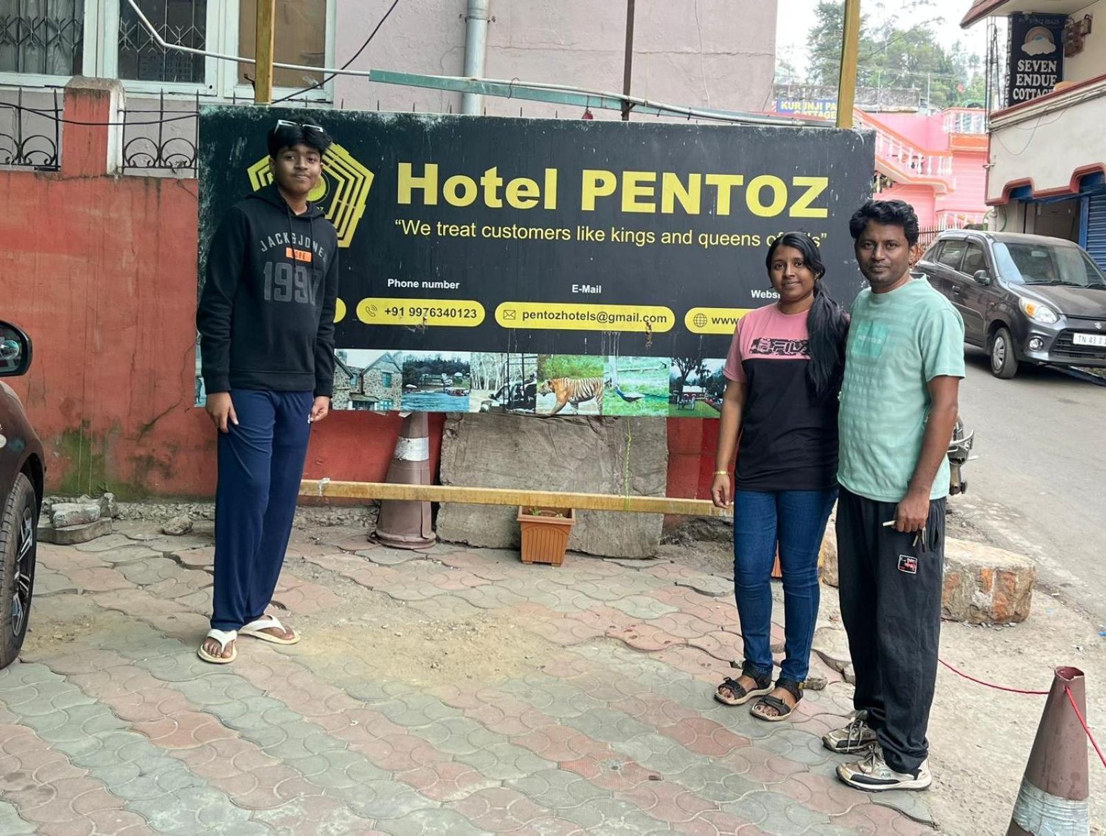 Hp Hotel - Hotel Pentoz Ooty Dış mekan fotoğraf